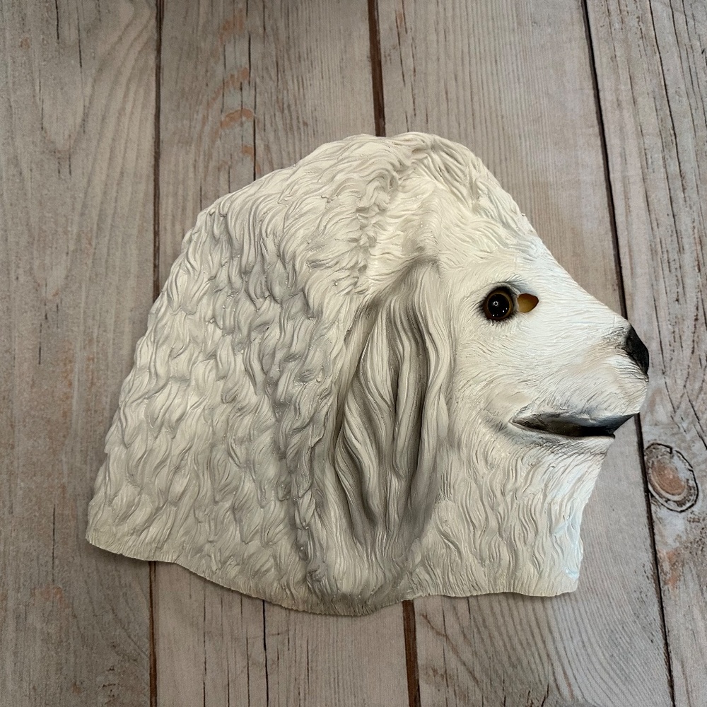 Poodle Mask Halloween - Picture 2 of 7